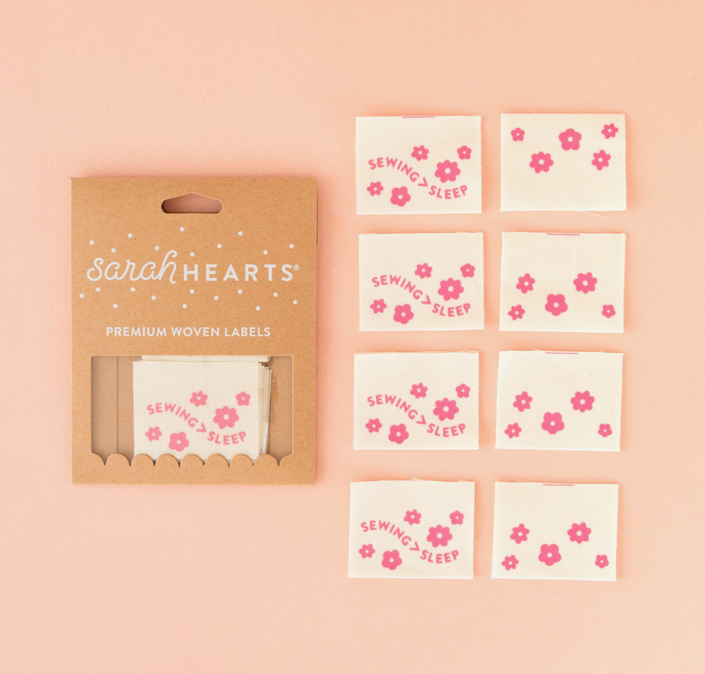 Sewing > Sleep - Sewing Woven Clothing Label Tags