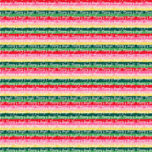 Load image into Gallery viewer, Merry Christmas Stripe - Merry Kitschmas by Louise Pretzel
