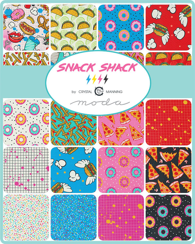 Snack Shack Fat Quarter Bundle