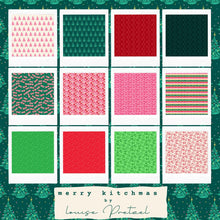 Load image into Gallery viewer, Pink Holly Bows - Merry Kitschmas by Louise Pretzel
