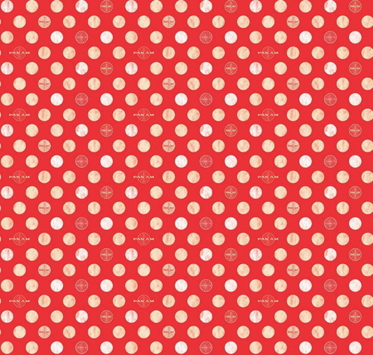 PanAm Dots in Red - Riley Blake