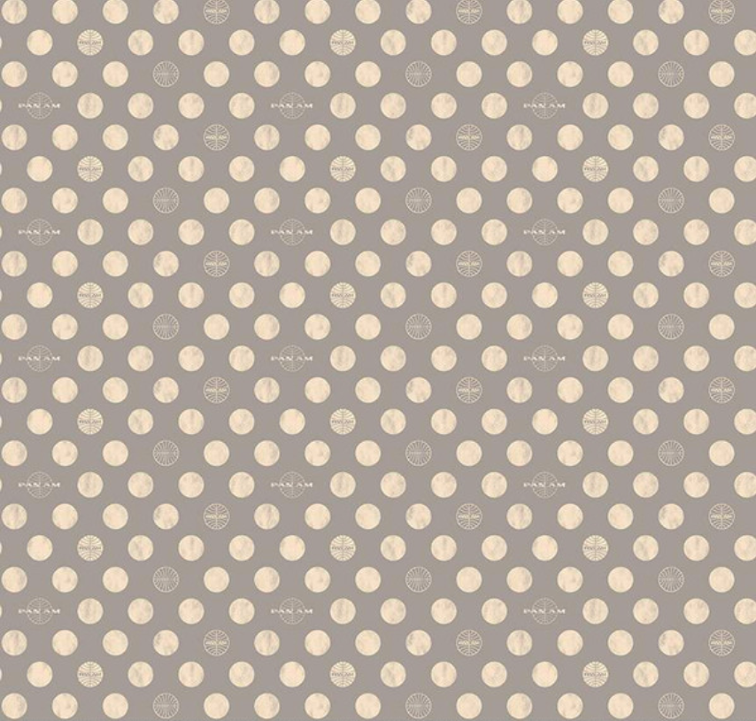 PanAm Dots in Taupe - Riley Blake