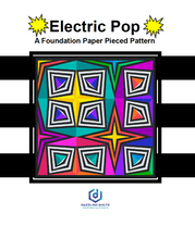 Load image into Gallery viewer, Electric Pop Quilt Pattern
