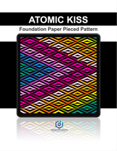 Load image into Gallery viewer, Atomic Kiss Quilt Pattern
