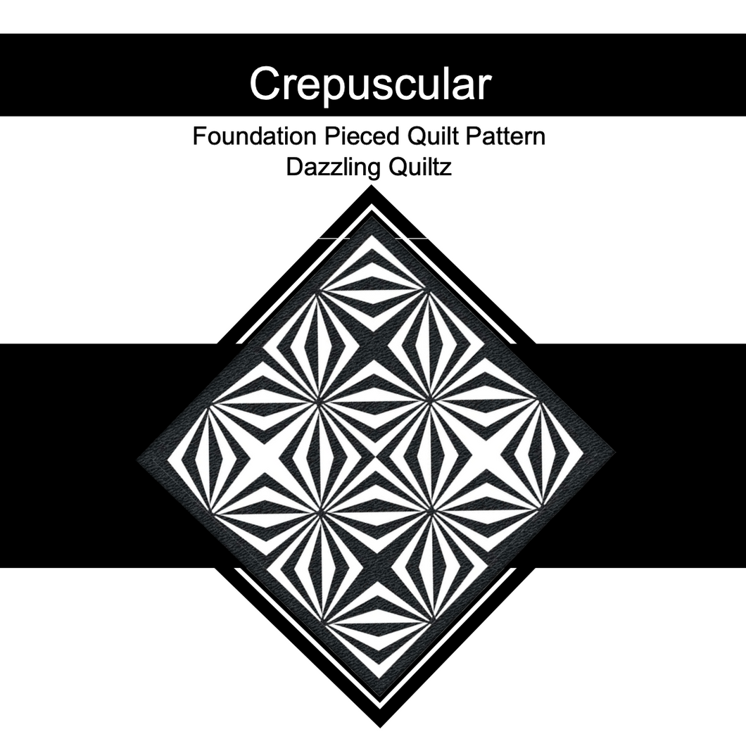 Crepuscular Quilt Pattern