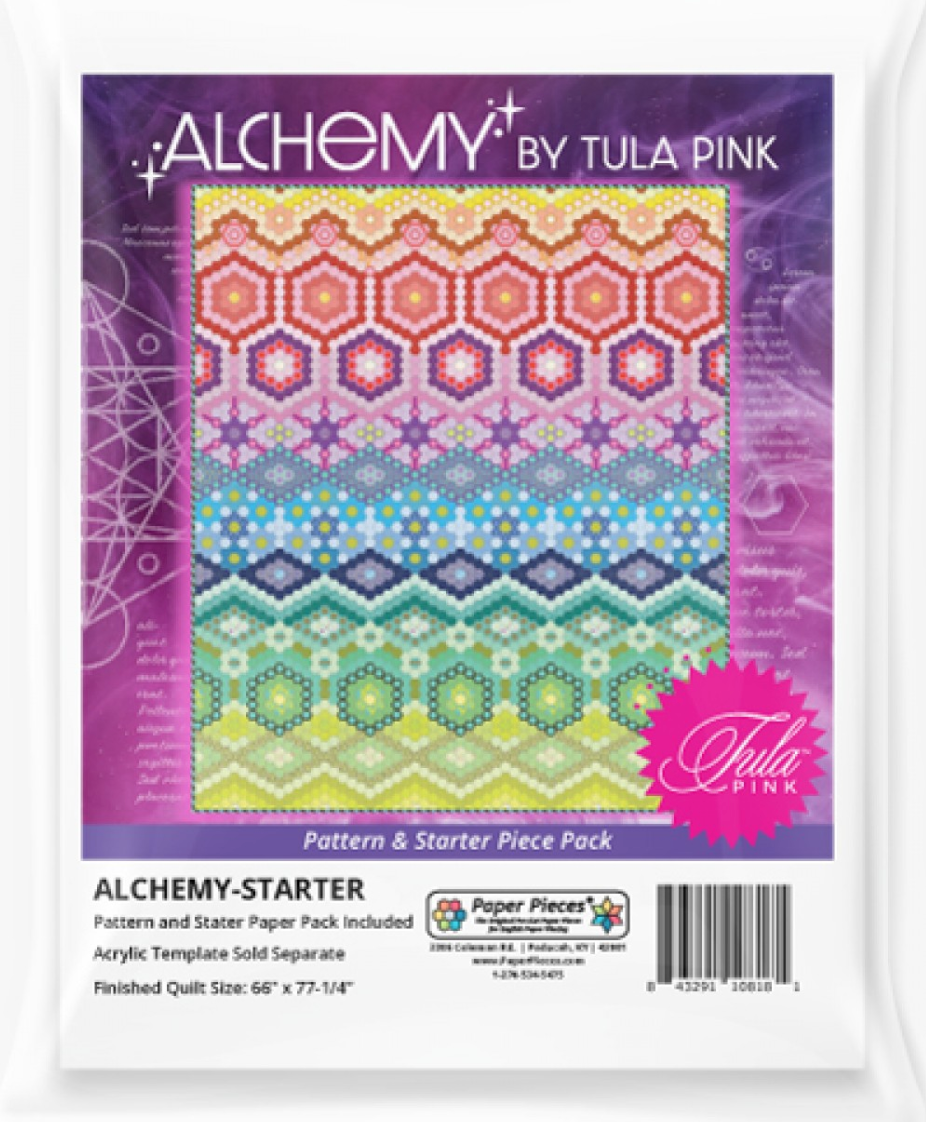 Alchemy by Tula Pink: Pattern and Starter Paper Piece Pack