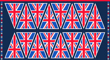 Load image into Gallery viewer, Union Jack Bunting Panel - London Revival by Makower UK
