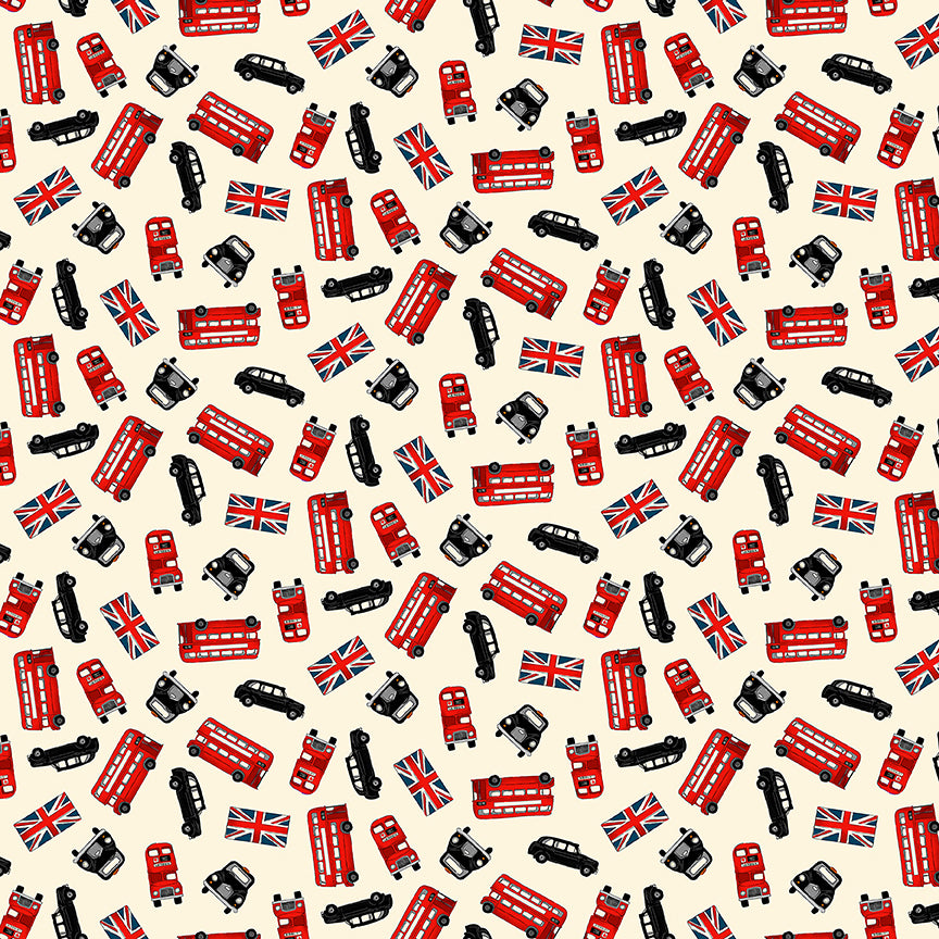 Double Decker - London Revival by Makower UK