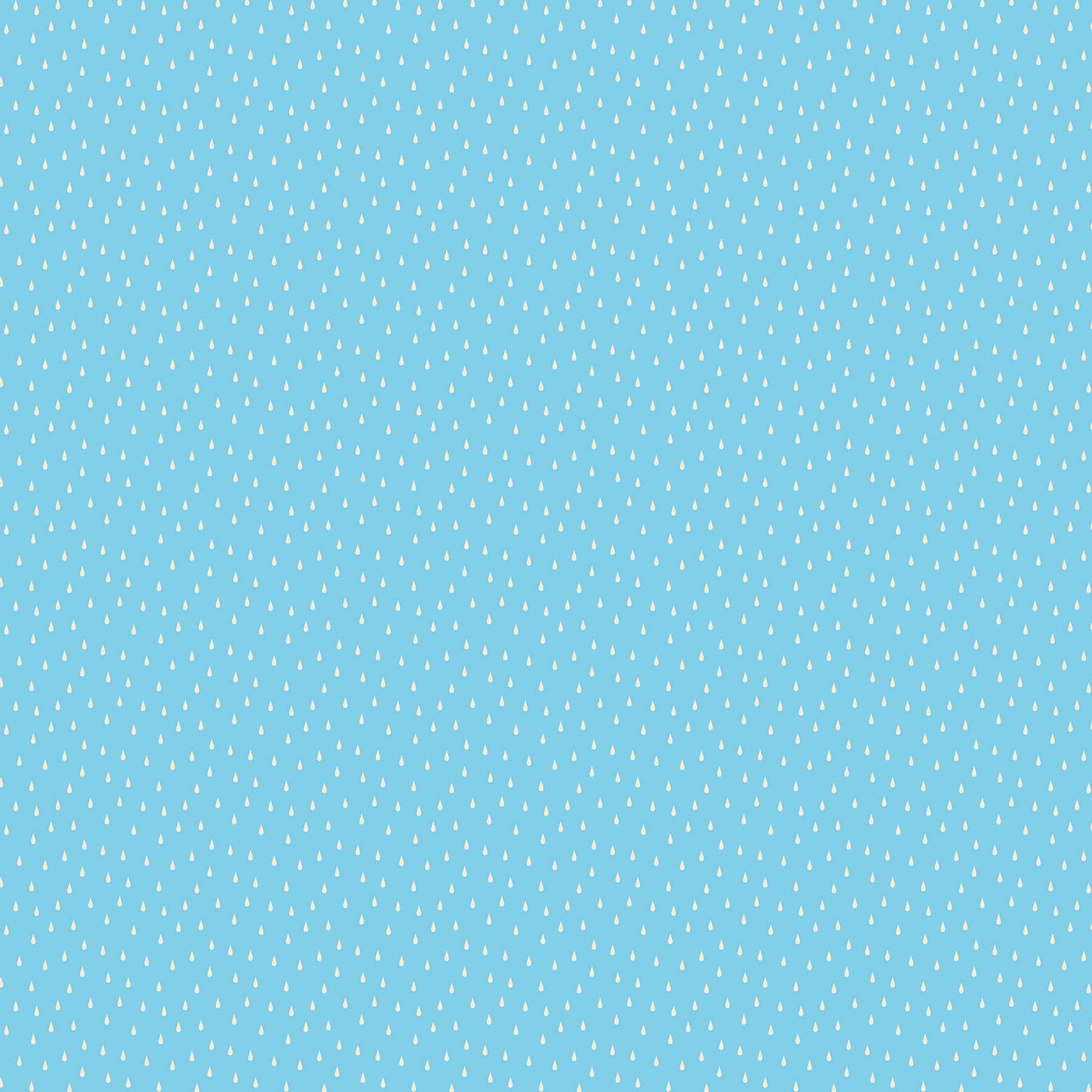 Figo Fabric Simple Pleasures - Drops on Light Blue by Naomi Wilkinson