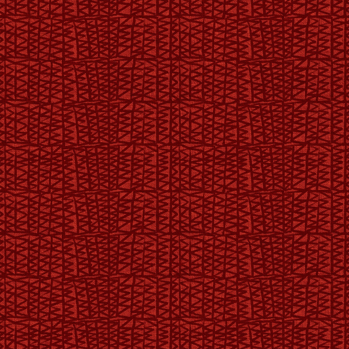 Zigzags on Red - Workshop by Libs Elliott
