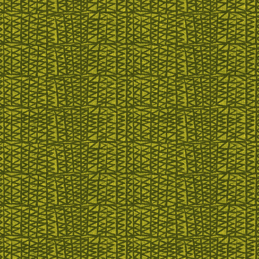 Zigzags on Green - Workshop by Libs Elliott