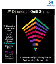 Load image into Gallery viewer, Andromeda Quilt Pattern - 5th Dimension Collection
