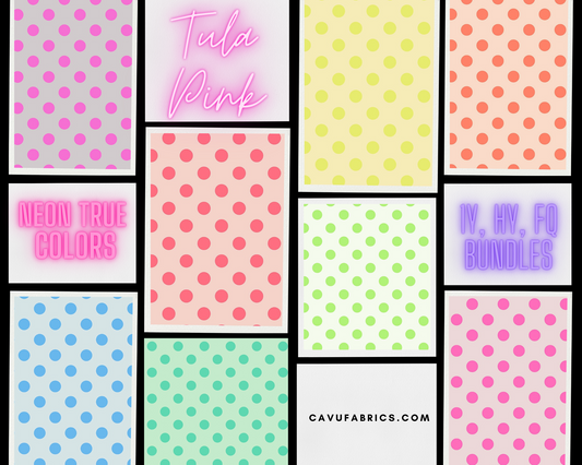 Pom Pom - Neon True Colors by Tula Pink