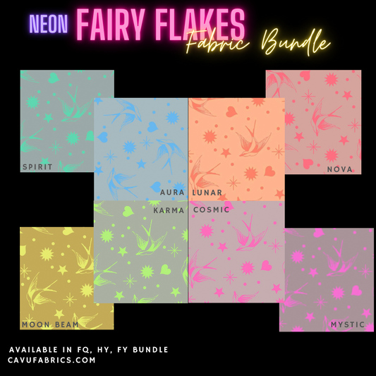 Neon Flakes Bundle by Tula Pink