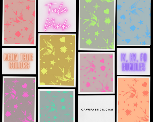 Fairy Flakes - Neon True Colors by Tula Pink