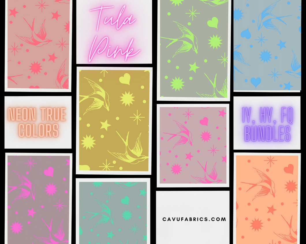 Fairy Flakes - Neon True Colors by Tula Pink