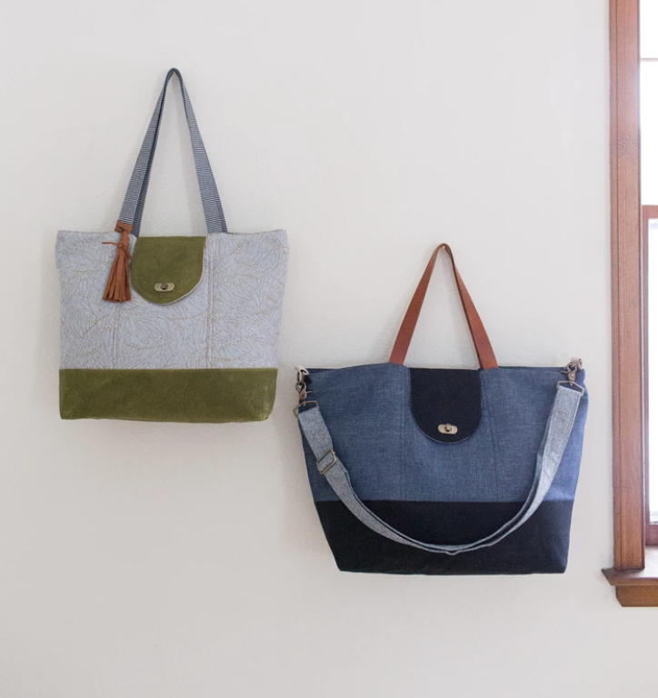 Explorer Tote by Noodlehead Patterns