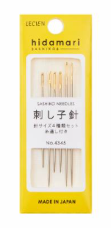 Cosmo Hidamari Sashiko Assorted Needle Set