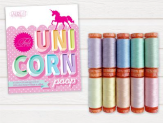 Tula Pink Unicorn Poop Thread Set