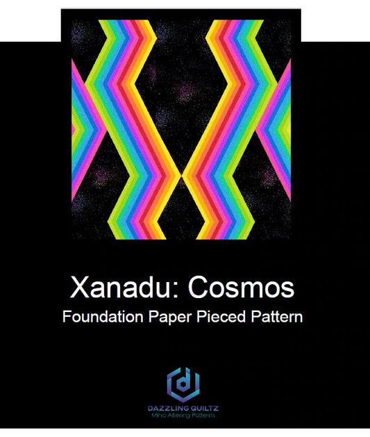 Xanadu: Cosmos Quilt Pattern - 5th Dimension Collection