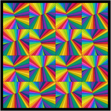Load image into Gallery viewer, Hyperspeed Quilt Pattern
