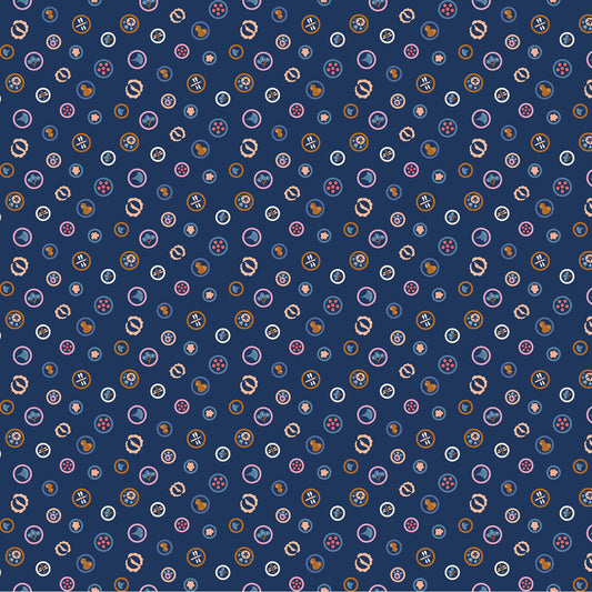 Circles on Blue - Kingyo by Lemonni