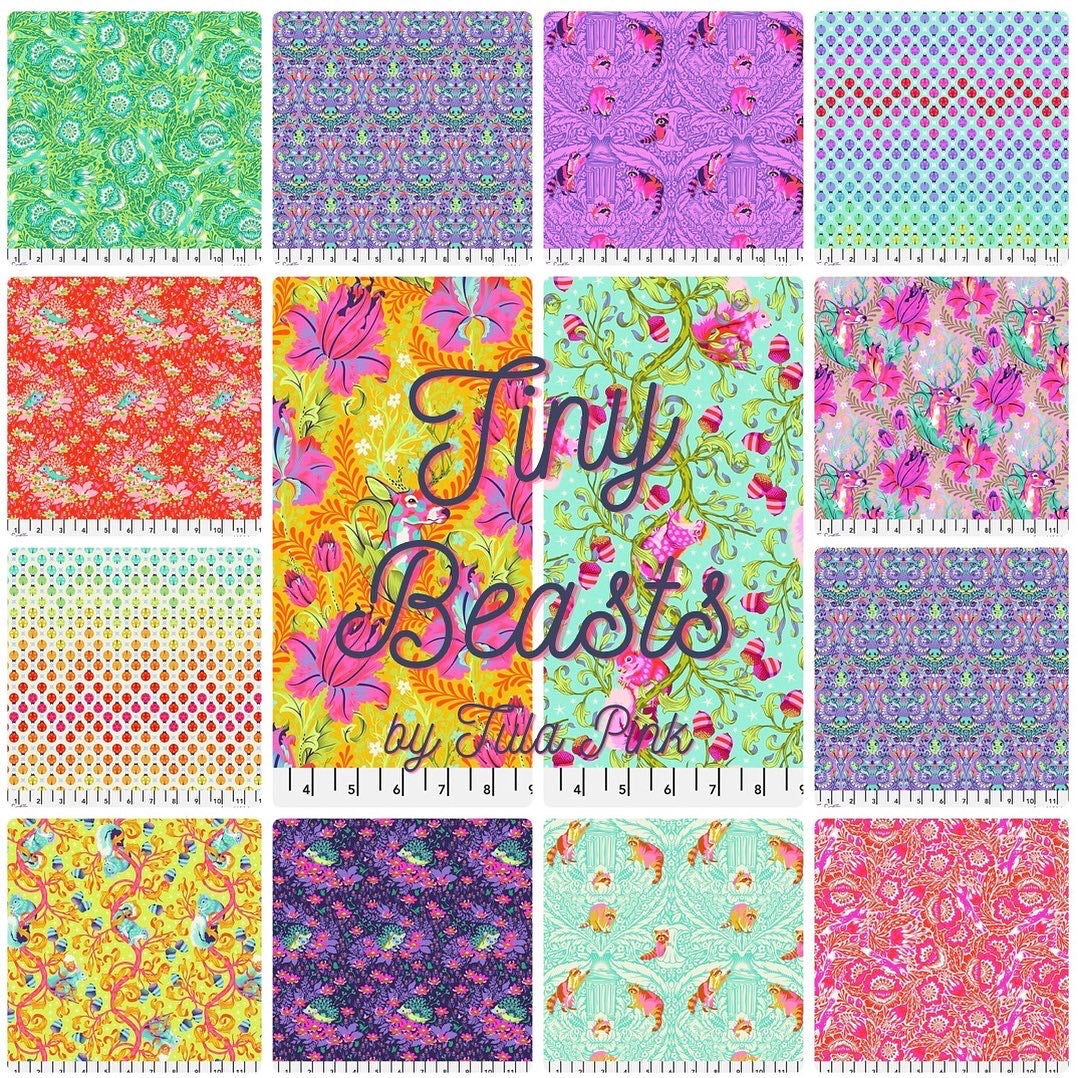 Tiny Beasts Bundle by Tula Pink