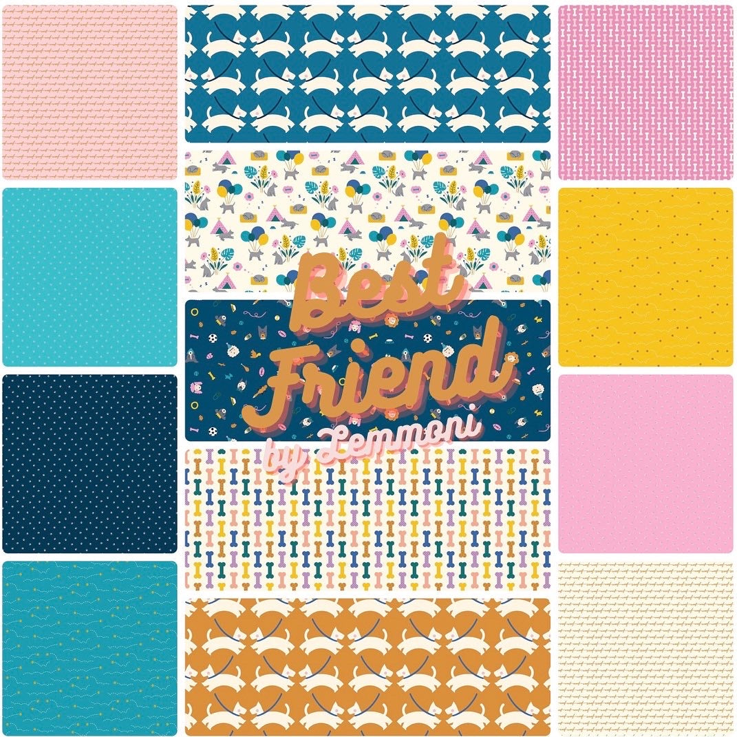 Best Friend Bundle by Lemmoni for FIGO Fabrics