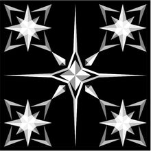 Load image into Gallery viewer, Stars Aligned Quilt Pattern
