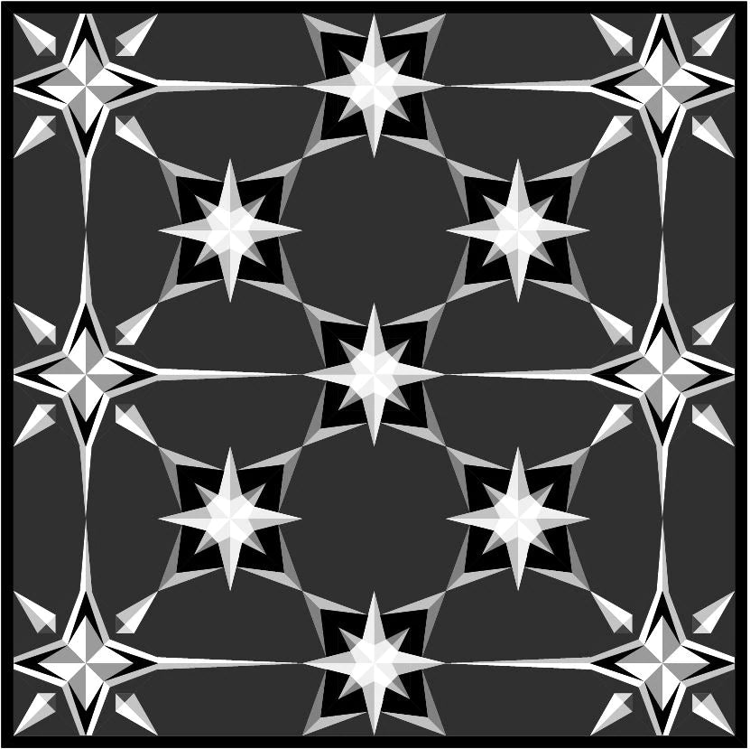 Stars Aligned Quilt Pattern